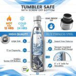 750ml Diversion Water Bottle–Portable Secret Stash Container with hidden secret compartment for Pills, Money/Valuables