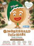 7th Heaven Winter Wonderland Gingerbread Face Mask, Hydrating Face Mask for Sensitive Skin, For Children Age 8+, Cruelty Free Sheet Masks - Genuine 7th Heaven Face Masks Skincare