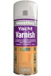 All Purpose Yacht Varnish 400ML - Professional Gloss Finish Spray Wood Color Paint