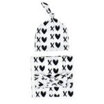 Baby Care, Newborn Baby Floral Swaddle Blanket Receiving Wrap Hat Headbands Outfits, Clothing for Baby Kids (Free Size E)