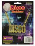 Bristol Novelty BA1081 Disco Necklace | Unisex | Gold, womens, One Size