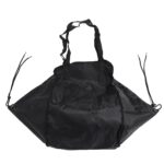 Car Back Organizer, Oxford Cloth Multipurpose Foldable Car Hammock Storage Bag for Shopping (Black)