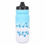 ciciglow Bike Water Bottle, Portable Sports Water Bottle 750ml Large Capacity Leakproof Squeeze Water Bottles for Most Bike Bottle Cage (Blue White)