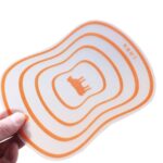 Flexible Plastic Cutting Board Set Anti Slip Matte Surface for Vegetables, Fruits, Meats Kitchen Chopping Boards