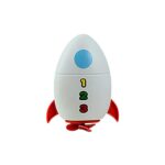 Floating Bathtub Toy Clockwork Rocket for Kids Bath Swim Experience Bathroom Entertainment Bath Toys, One Size
