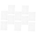 Gadpiparty 10Pcs Shredder Lubricating Oil Sheets Premium Lubricating Papers for Office Commercial Shredders Clean Lubricate Gears for Smooth Operation