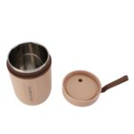 Insulated Food Jar, Wide Mouth Food Jars Safety Cover 600ml for Camping (Genericed23b0s9qu-12)