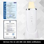 Lesen Skin Care 24K Gold Skin Spatula with Hydration Spray – Deep Cleans Pores Removes Blackheads & Dead Skin Boosts Collagen