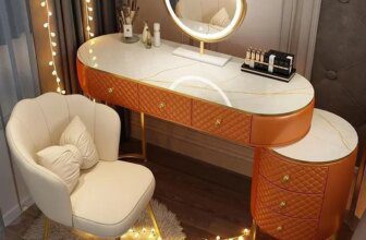 Light Luxury Dressing Table Minimalist Bedroom Woman Dresser Storage Jewellery Organiser Penteadeira De Maquiagem Home Furniture