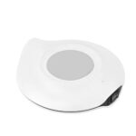 Luxshiny USB Powered Mini Refrigerator Compact Cooling and Heating Function for Home Office Travel and Camping Portable USB Mini Fridge for Drinks and Snacks White