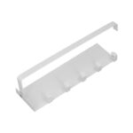 Naroote Spice Rack for Refrigerator, Simple Style Multi-Purpose Foldable Magnetic Spice Rack for Saving Space for Kitchen Refrigerator Cabinet (White)