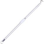 Pimples Blackhead Splinter Remover Tools Stainless Steel Acne Needle Curved