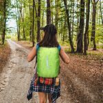 School Handbags For Girls Mens Shoulder Bag Small Reflective Rain Rucksack For Bicycling/Hiking/Camping/Traveling Cover Cover Rain 1Pack For Backpack Hiking Backpack For Women Small (Green, One Size)