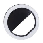 SHINEOFI Selfie Ring Light for Phone Photography Brightness Light Modes Compatible with Iphone for Vlog and Makeup Black