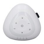 Smart Sleep Instrument, Multifunctional Soft Music White Noise Machine for Home (Gray)