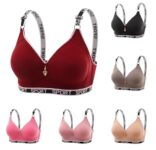 Super Comfort Bra UK Sale Clearance, Maternity Sleeping Underwear Women's Sports Bras Plus Size Sleep Bra Yoga Bralette Wide Strap Wireless Everyday Bras Classic Stretch Seamless Brassiere