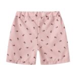 Toddler Baby Boy Swim Trnks Carton Pattern Hawaiin Beach Shorts Board Shorts Swimwear for Unisex (Pink, 18-24 Months)