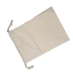 Travel Storage Bag, Cotton Stuff Bag, Home Plain Cotton Bag, Stylish Design Laundry Sack Home Use for Travel (15 * 20cm)