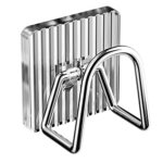 VALINK Sponge Holder Rack,Sink Caddy Kitchen Organizer,Self Adhesive Sink Sponge Sink Wall Organizer Rack Storage Kitchen Hook Clear