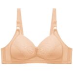 Wireless Bras for Women Warehouse Sale Clearance Non Wired Bra Seamless Sports Bras Wirefree Comfortable Gathered Everyday Bra Comfort Bralette Non-Wired Full Cup Underwear Gym Workout Brassiere