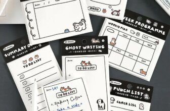 30sheets Memo Note Happy Business List Series Schedule Weekly Plan List Notes Check-in N Times Sticky Notes Stationery Note Pad