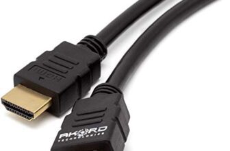AKORD 1 Metre HDMI Pro Gold, HDMI TO HDMI Cable With Ethernet
