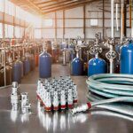 【Flash Sale】25 Pcs 1/4 Inch Air Hose Fittings, 1/4 Inch Body Size,M-Type Plug,1/4 Inch Male Threads Size, Pre-Coated, 300PSI