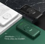 For Xiaomi 20000mAh Wireless Power Bank Fast Charging Built-in Power Cable Mobile Phone Charger For Iphone 13 14 for Samsung P12