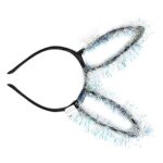 Green Scarf for Women UK Red Scarf for Women UK Headband Girl LED Women's Headband Ears Headband Luminous Luminous Headband Flashing Clothing Rabbit Loop Scarf Ice Cool Scarf Neck Wrap (C, One Size)