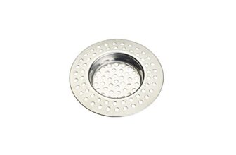 KitchenCraft Stainless Steel Kitchen Sink Strainer Plug, 7.5 cm (3"), Silver