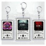 Popular Epic The Musical Keychains for Women Accessories Bag Odysseus Poseidon Greek Mythology Music Keying Jewelry Fans Gifts