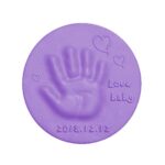 Soft Clay Foam DIY Craft Kit for Kids Handprint Footprint Keepsake Sensory Art Supplies Activity (F, One Size)