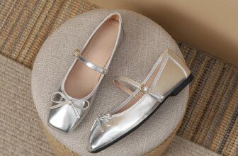 Spring and Summer Square Toe Bow Mary Jane Shoes Women's Flat Shoes Solid Color Soft Leather Single Shoes Simple Daily Versatile