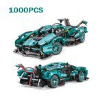 Technical MOC 1:14 V12 Race Car Building Blocks Assembly Bricks Creative Construction Kit STEM Educational Toy for Kids Gift
