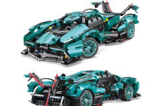 Technical MOC 1:14 V12 Race Car Building Blocks Assembly Bricks Creative Construction Kit STEM Educational Toy for Kids Gift