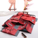 10 In 1 Finger Skateboards DIY Skate Park Ramp Parts Tech Deck Scene Venue Combination Set For Children Indoor Home Toys – tech under £10