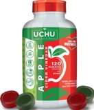 120 Mother Apple Cider Vinegar Gummies – Immune Boosting Vegan Raw Unfiltered Apple Cider Gummies with The Mother to Support Weight Loss, Detox and Healthy Heart – 120 Pack – Apple cider vinegar gummies