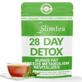28-Day Detox Tea for Weight Loss – Herbal Blend with Lotus Leaf, Cassia Seeds, Moringa Seeds & Green Tea – Supports Healthy Weight, Digestion & Detox – 100% Natural – Detox tea