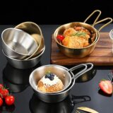 Best Discount on 304Stainless Steel Household Korean Cuisine Bowl with Handle Rice Wine Bowls Sauce Seasoning Dish Food Serving Kitchen Tableware – Only 1.53!