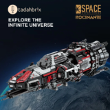 Best Deal on 6395PCS War Rocinante Battleship Model Building Blocks Space Rocket Spaceship Bricks Desktop Decoration Toy Kids Holiday Gifts – Only 150.19!