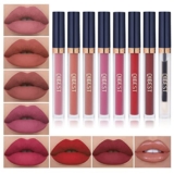 7Pcs Matte Liquid Lipstick + 1Pcs Lip Plumper Makeup Set Kit, Long-lasting Waterproof Velvet Lip Gloss Set, Pigmented Lip Makeup Gift Sets for Girls and Women – Lipstick set