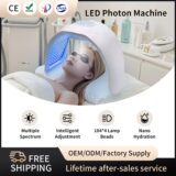 Best Deal on 8 Colors LED PDT Face Mask SPA Facial Spray Skin Care Red Light Therapy Moisturizing Body Rejuvenation Beauty Machine  Health – Only 57.39!