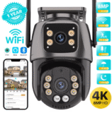 Dash Cam W/ IR Night Vision Loop Recording & 2″ IPS Screen 1080P 3 Camera ， DVR recorder, video recorder, Vehicle DVR