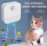 Smart Cat Odor Purifier For Cat Litter Box Deodorizer Pet Toilet Air Purifier Dog Cat Litter Deodorant
