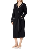 Amazon Essentials Women’s Lightweight Waffle Full-Length Robe (Available in Plus Size), Black, S – Plus size robe
