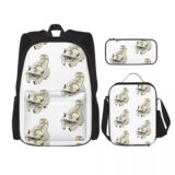 Best Deal on Appa- Avatar The Last Airbender Backpacks Bookbag Children School Bags Cartoon Kids Rucksack Lunch Bag Pen Bag Three-Piece Set – Only 23.99!