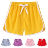Best Discount on Arestory Children Stripe Sports Shorts UK Sale Clearance Kids Summer Stretchy Shorts Boys Girls Rubber Waist Beach Half Pants Child Lounge Wear Short Trousers Elasticated Waist Shorts Holiday Clothes – Only 0.01!