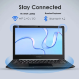 Best Deal on Azeyou 11.6 Inch Laptop, OS 11 Pro System Laptops,4GB DDR4 RAM Notebook, Celeron N4000C Processor, HD Display, Russian Keyboard – Only 122.39!