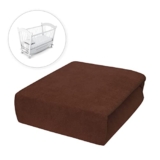 Best Sale on Baby Comfort Terry Fitted Sheet for 90 x 40 cm Baby Crib Mattress (Brown) – Only 4.99!