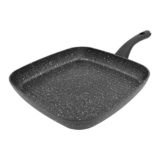 Blackmoor 66170 Classic 28cm Griddle Pan/Non-Stick Coating/Cool Touch Handle/Suitable for Induction, Electric and Gas Hobs/Black Colour – Griddle pan